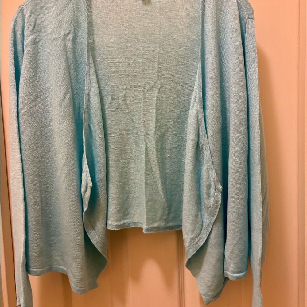 J. Jill Soft Blue Women's Cardigan